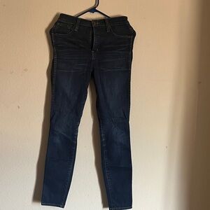 Madewell Women's Dark Indigo Skinny Jeans